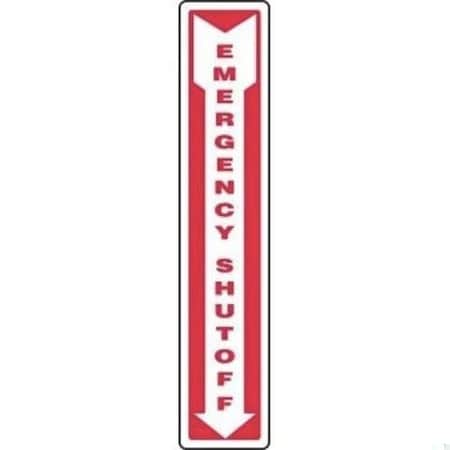 Accuform SAFETY SIGN EMERGENCY SHUTOFF 24 X MFXG927XL MFXG927XL